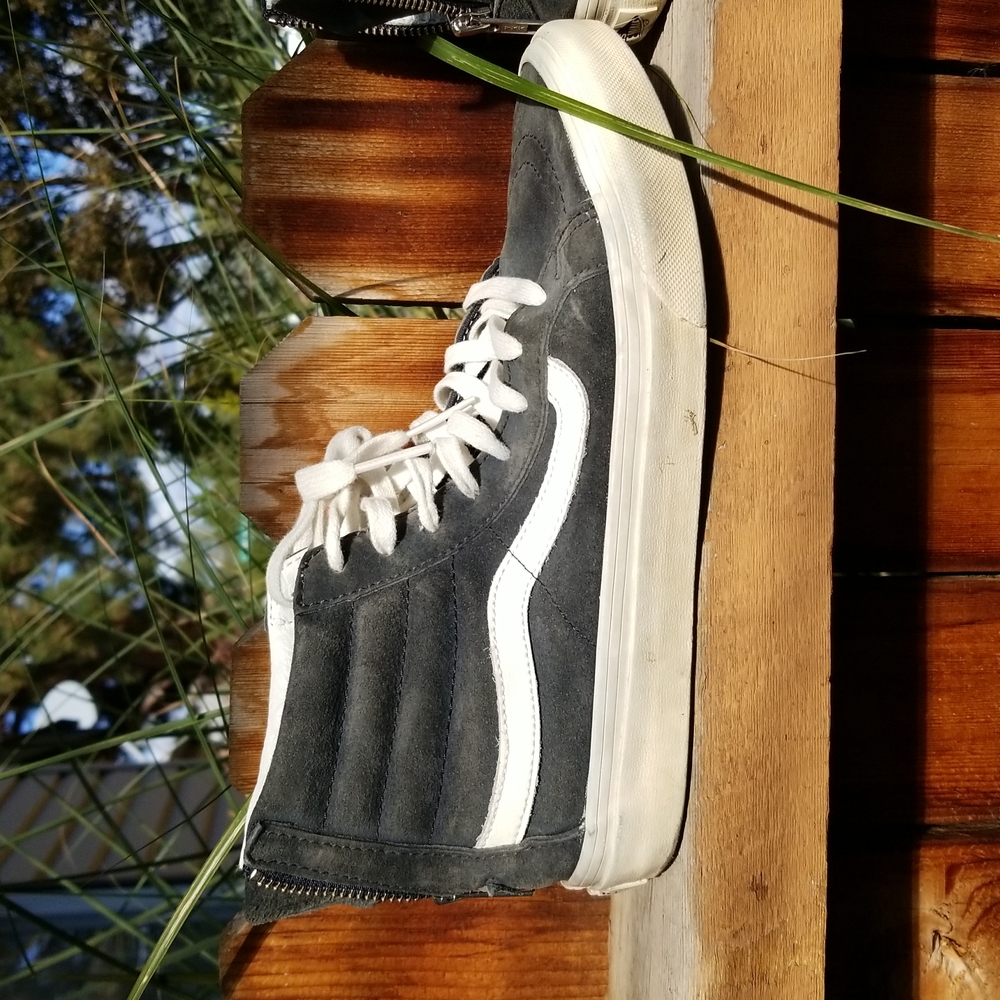 High top suede Vans
